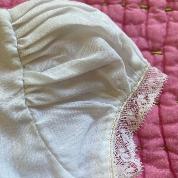 Vintage Cherubs NWT Infant 2 piece Christening Gown w Slip, 0-6 months: * NOTE - Picture 11 of 16